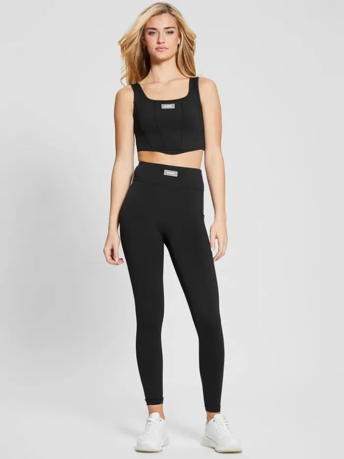 Women GUESS Activewear Deana Active Leggings Black