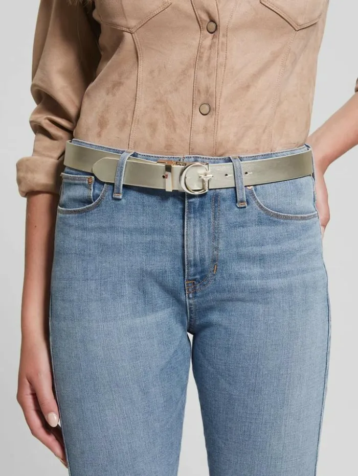 Women GUESS Belts Vera G Belt Goldcognac