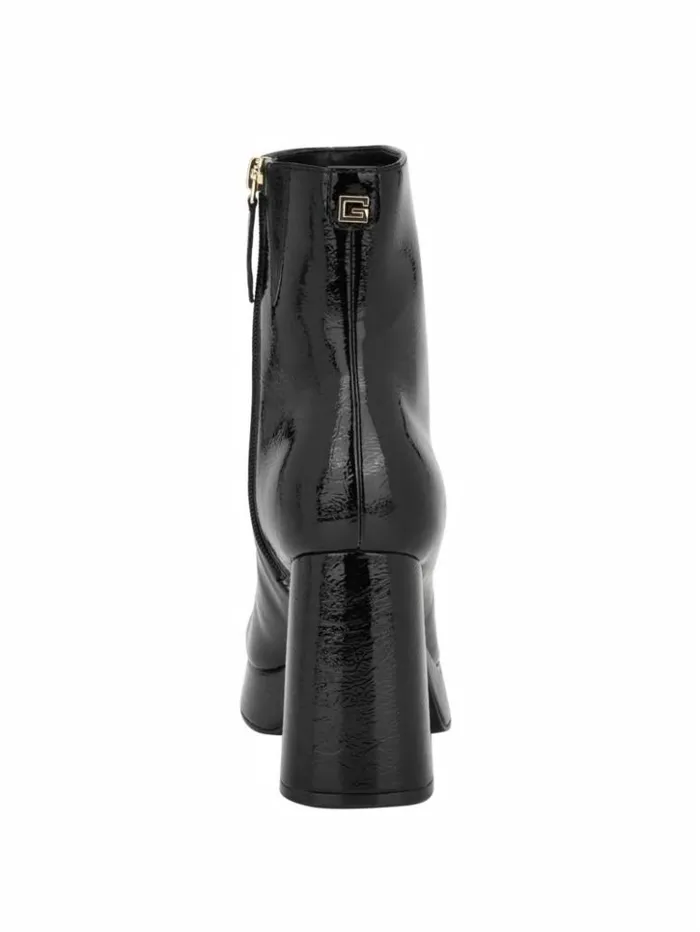 Women GUESS Boots and Booties Danca Platform Booties Black 002