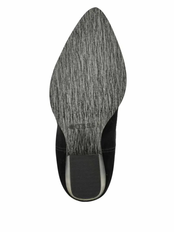 Women GUESS Boots and Booties Dolita Suede KneeHigh Boots Black 001
