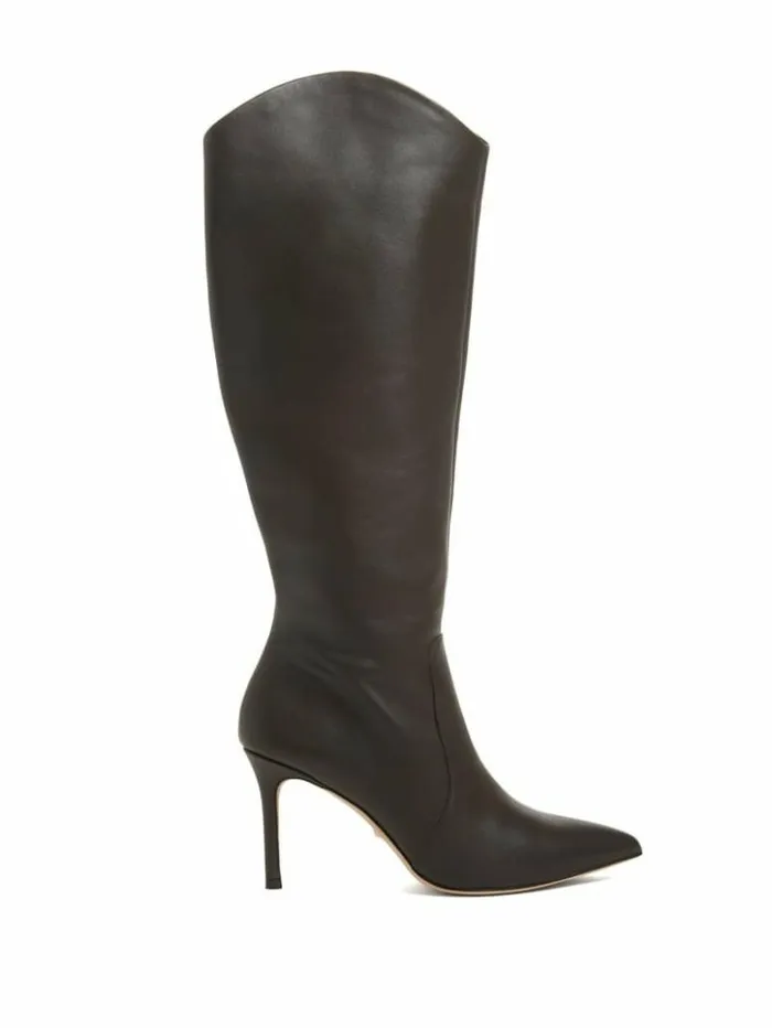 Women GUESS Boots and Booties Houston Tall Boots Bitter Chocolate