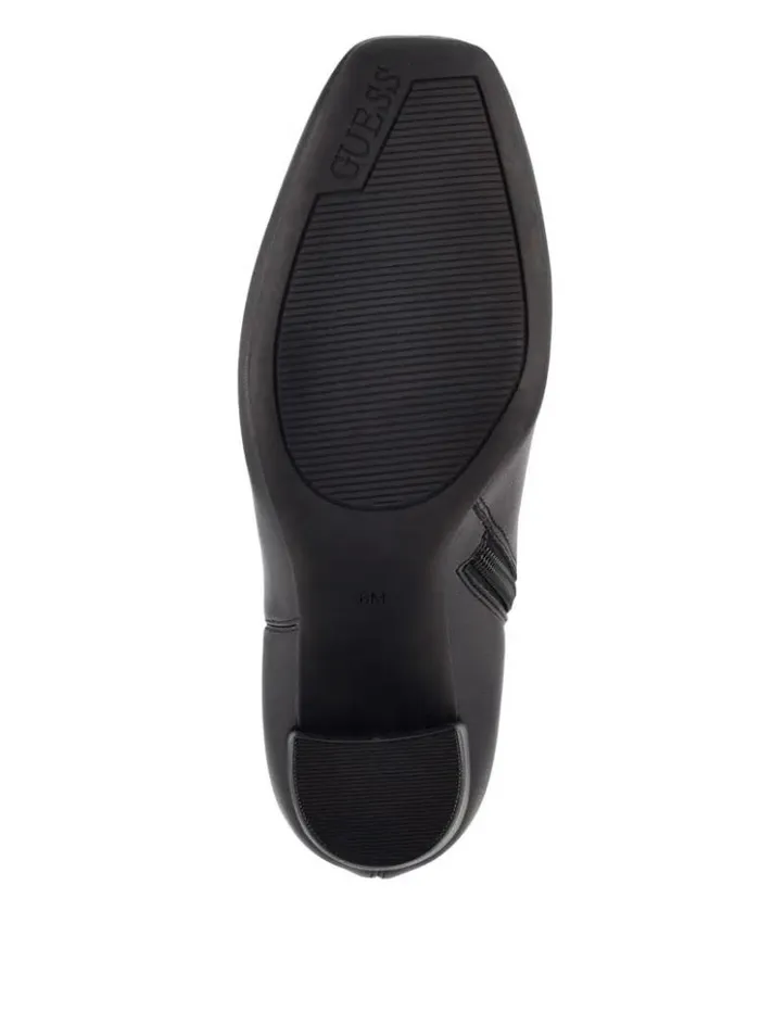 Women GUESS Boots and Booties Mireya OvertheKnee Boots Black Patent