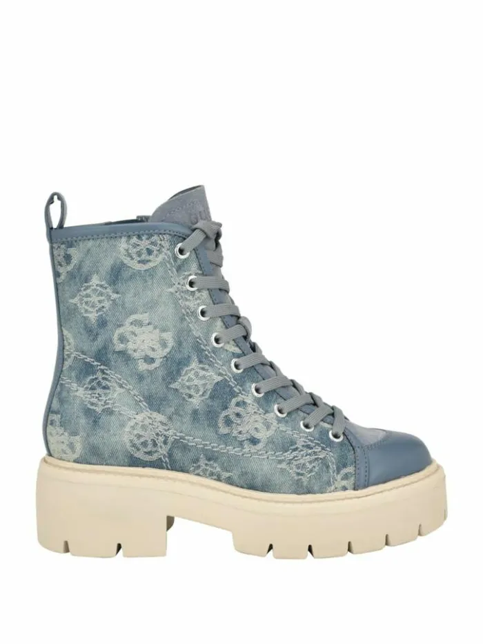 Women GUESS Boots and Booties Shutter Denim Peony Utility Boots Denim Tie Dye Women GUESS Boots and Booties Shutter Denim Peony Utility Boots Denim Tie Dye