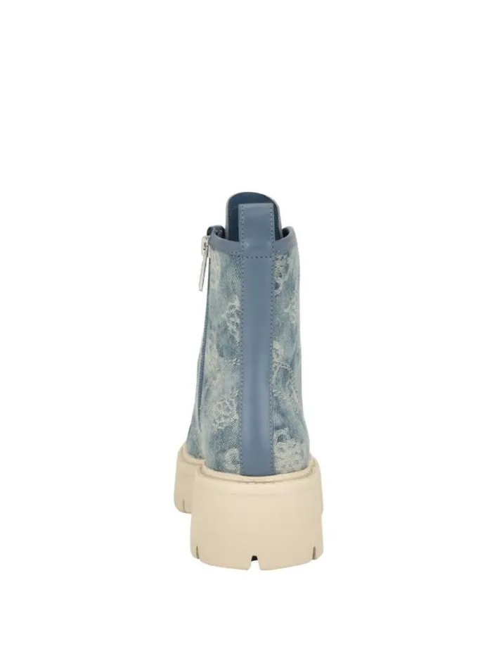 Women GUESS Boots and Booties Shutter Denim Peony Utility Boots Denim Tie Dye Women GUESS Boots and Booties Shutter Denim Peony Utility Boots Denim Tie Dye
