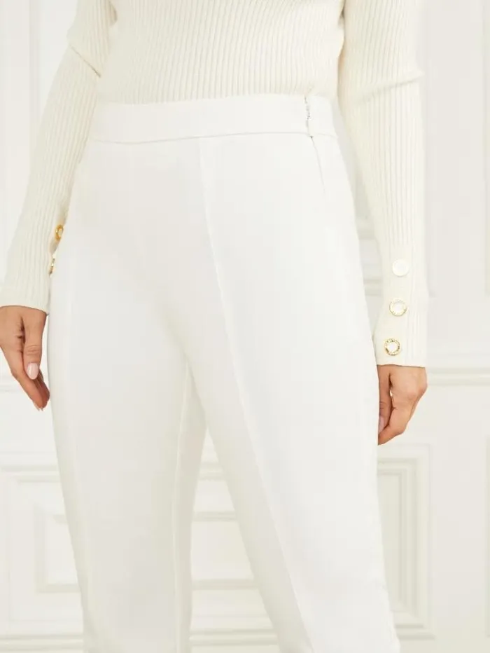 Women GUESS Bottoms Chloe Flared Pant Sandy Shore