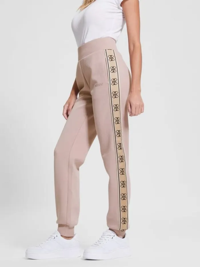 Women GUESS Bottoms Eco Britney Joggers Posh Taupe
