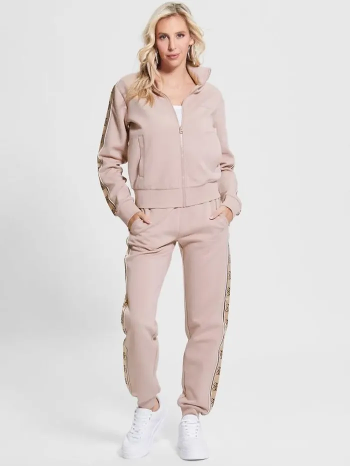 Women GUESS Bottoms Eco Britney Joggers Posh Taupe