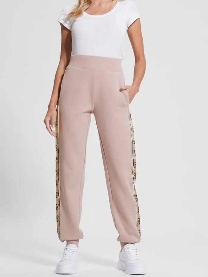 Women GUESS Bottoms Eco Britney Joggers Posh Taupe