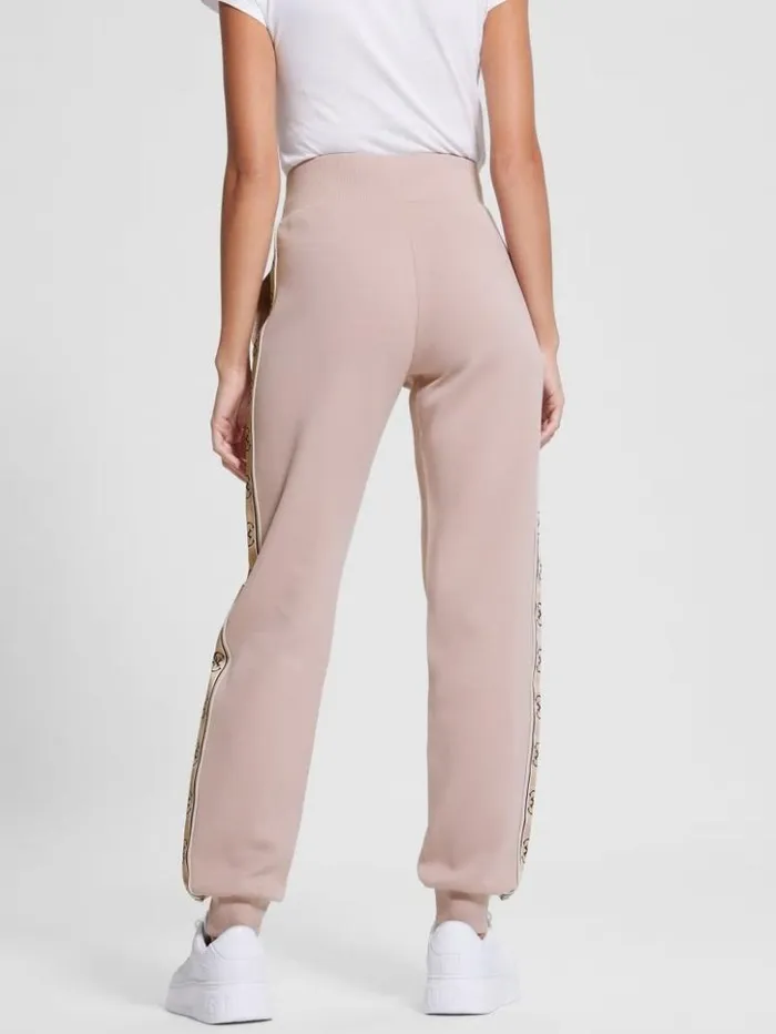 Women GUESS Bottoms Eco Britney Joggers Posh Taupe