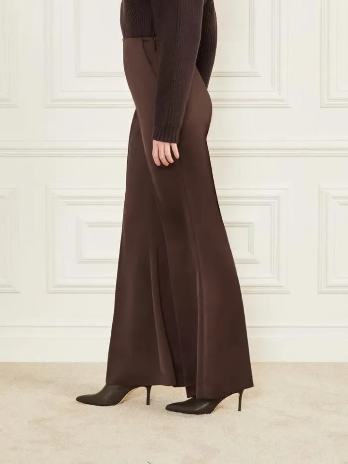 Women GUESS Bottoms Kellis Flare Pant Cold Brew