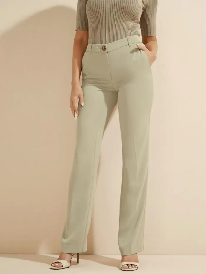 Women GUESS Bottoms Maya WideLeg Genesis Pant London Street