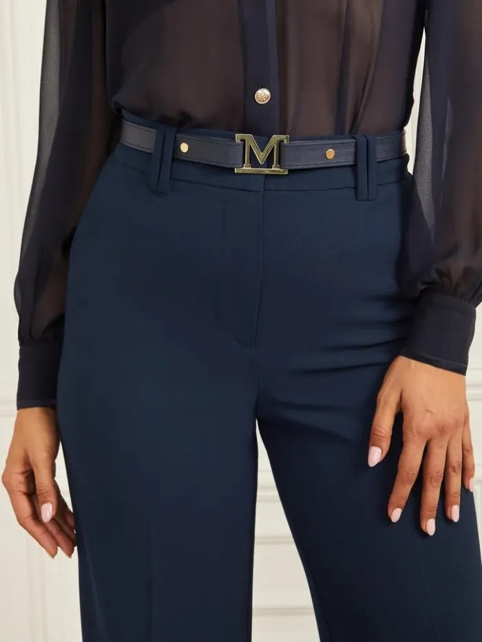 Women GUESS Bottoms Moira Pant Secret Blue