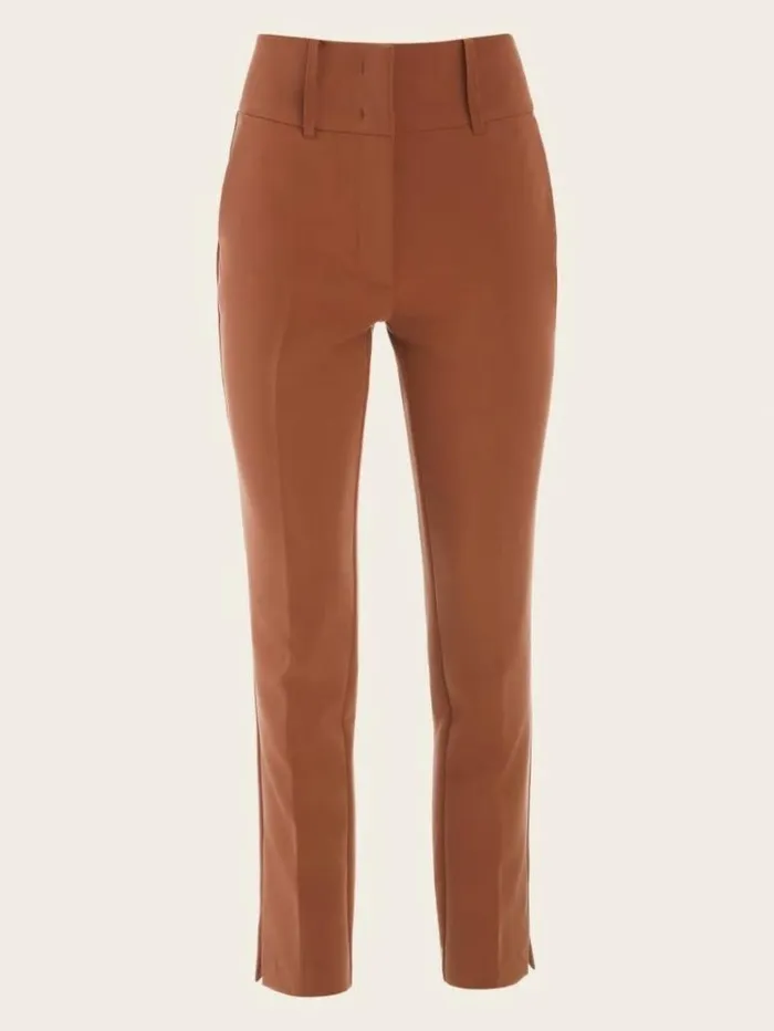 Women GUESS Bottoms Shelly Pant Brown Beauty