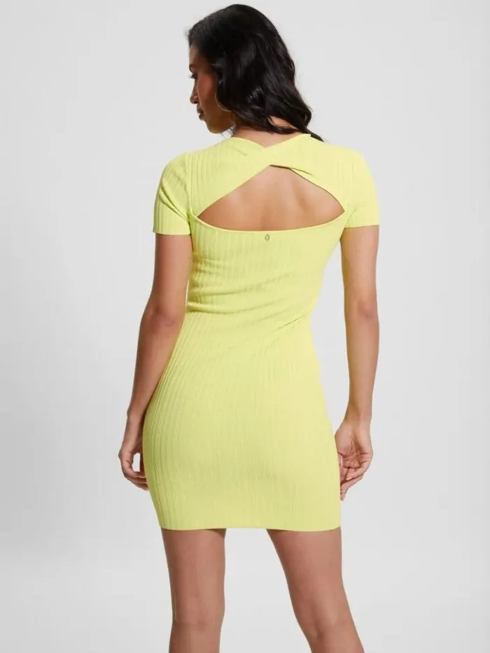 Women GUESS Dresses and Jumpsuits Anne Sweater Dress Dusty Kiwi
