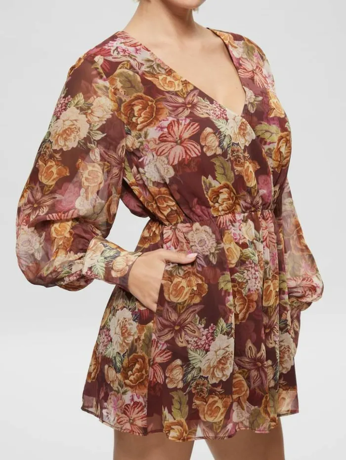 Women GUESS Dresses and Jumpsuits Eco Candis Printed Romper Digital Tapestry Print Ma Women GUESS Dresses and Jumpsuits Eco Candis Printed Romper Digital Tapestry Print Ma