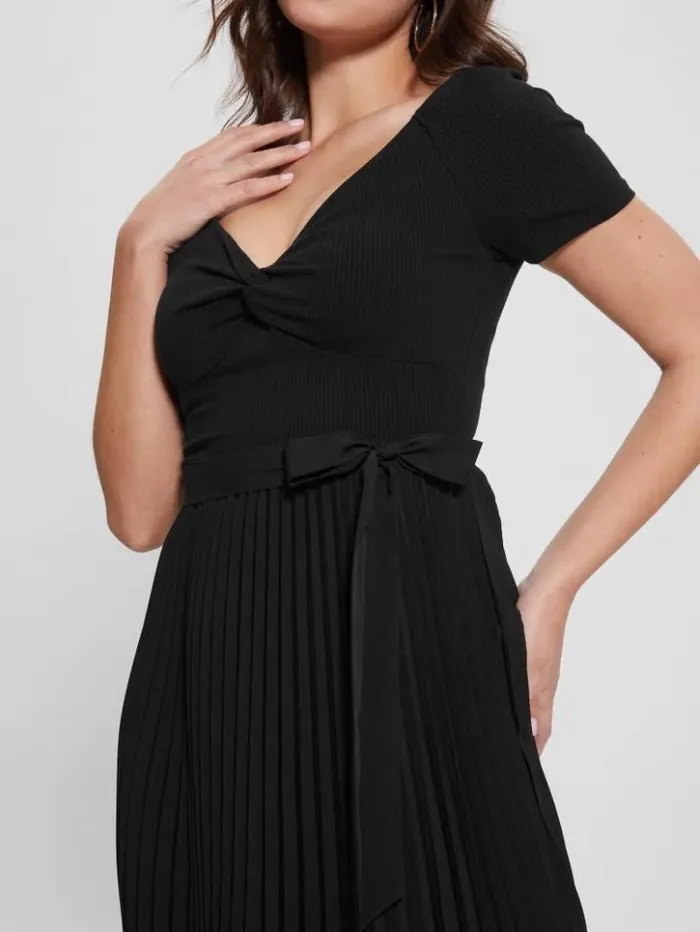 Women GUESS Dresses and Jumpsuits Eco Erynn Belted Dress Black