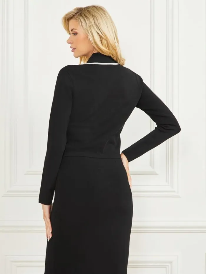 Women GUESS Dresses and Jumpsuits Isa Bandage Jacket Black