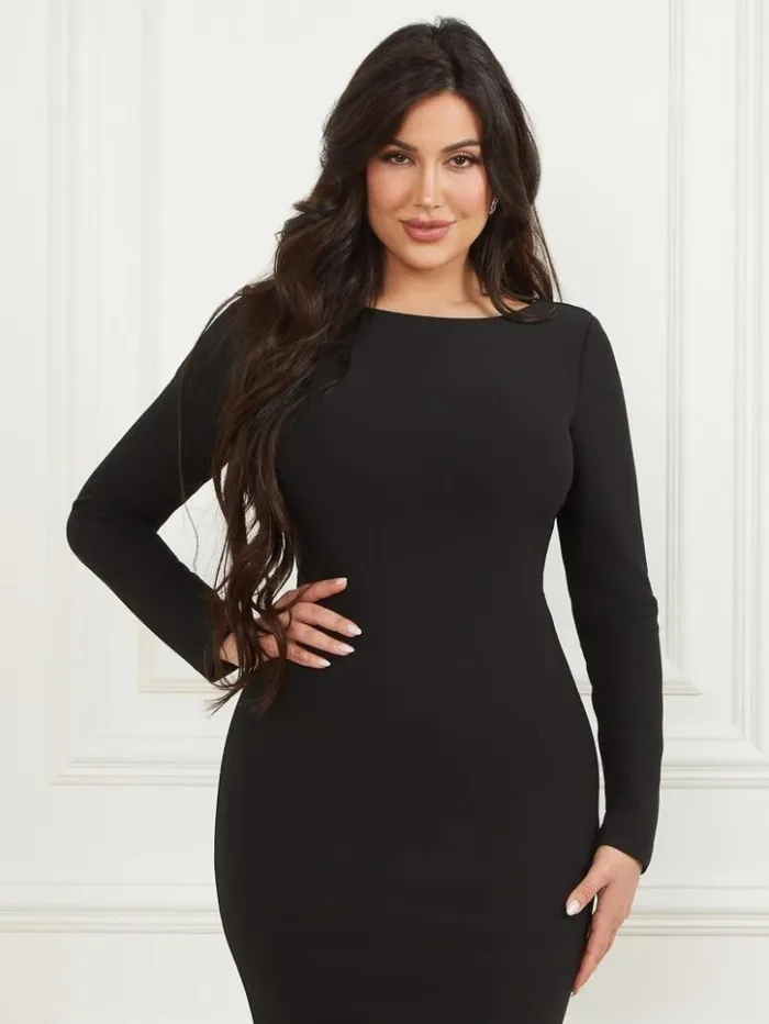 Women GUESS Dresses and Jumpsuits Mimi Pencil Dress Black