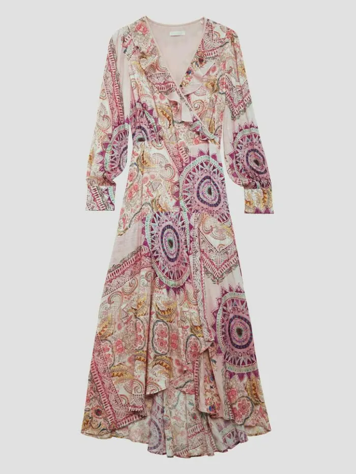 Women GUESS Dresses and Jumpsuits Monique Printed Dress Carousel Print