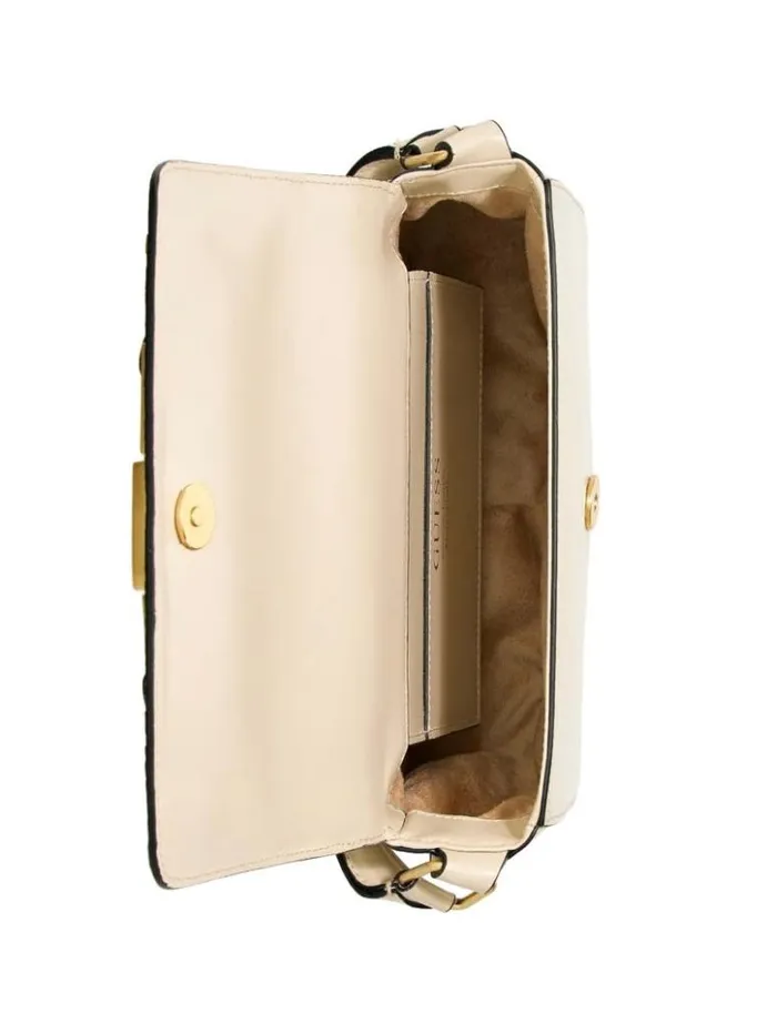 Women GUESS Handbags Cristina Small Leather Crossbody Multi