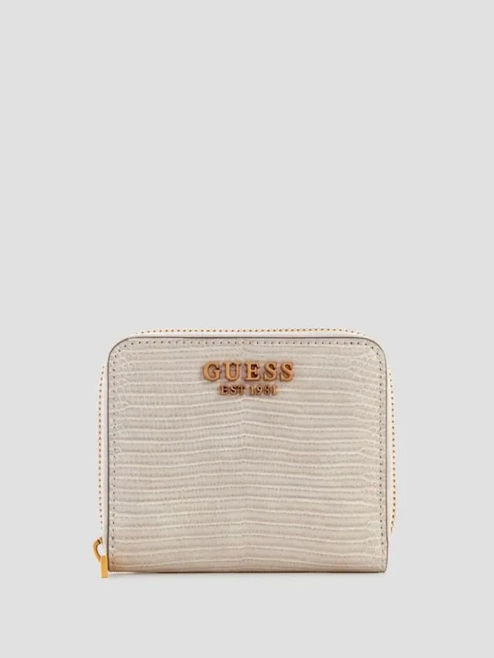 Women GUESS Handbags Ginevra Small ZipAround Wallet Taupe