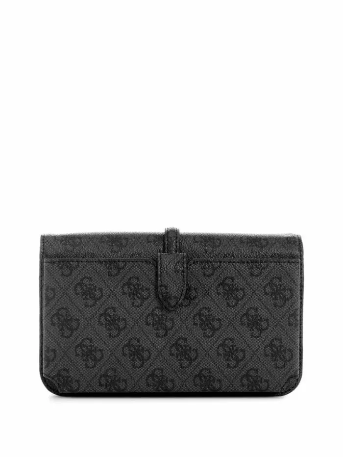 Women GUESS Handbags James Quattro G Crossbody Organizer Wallet Cloud Wash