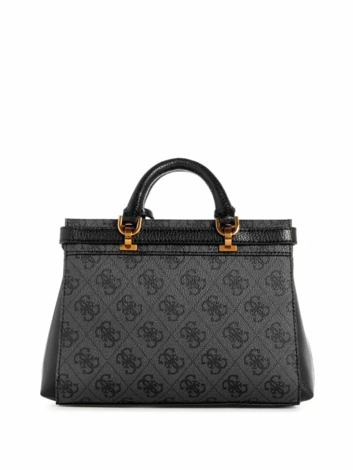 Women GUESS Handbags Sestri Quattro G Mini Satchel Cloud Wash