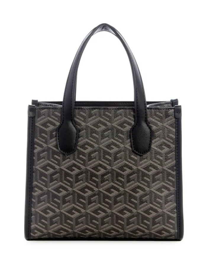 Women GUESS Handbags Silvana Mini Totes Chief Green