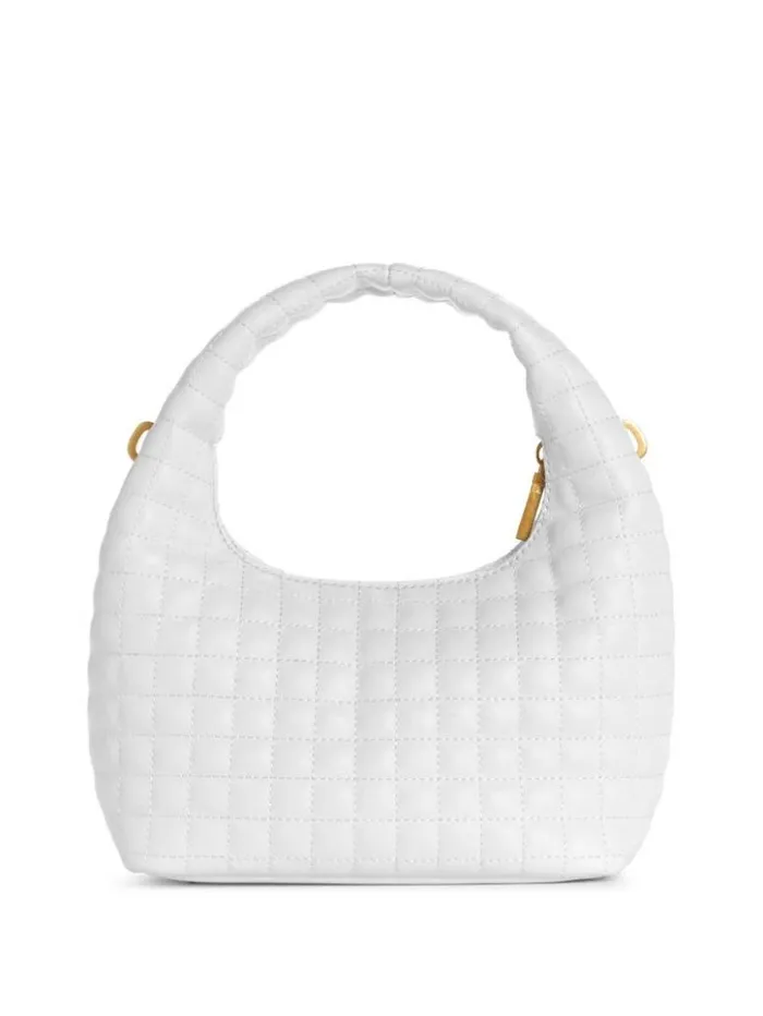 Women GUESS Handbags Tia Hobo Bag White Multi