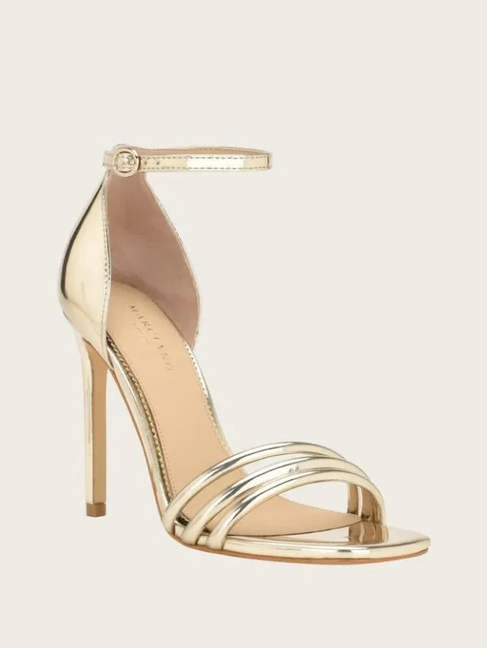 Women GUESS Heels Baliea Sandal Gld1 Gold