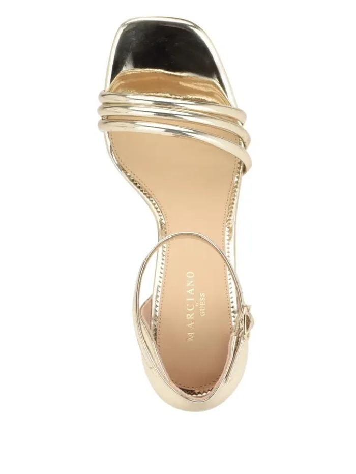 Women GUESS Heels Baliea Sandal Gld1 Gold