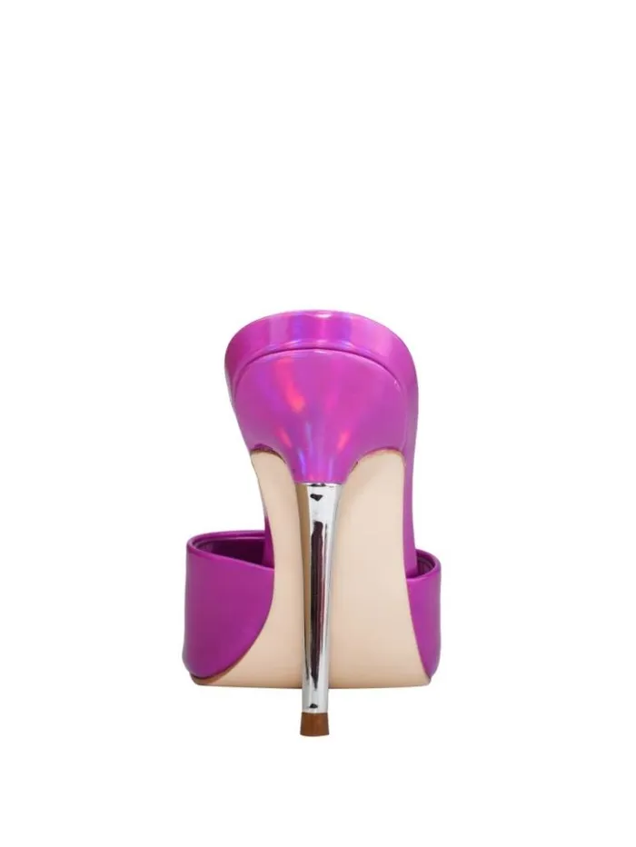 Women GUESS Heels Molle Metal Stiletto Heels Pink