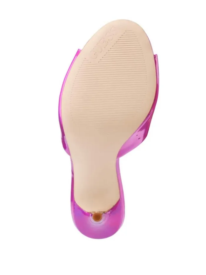 Women GUESS Heels Molle Metal Stiletto Heels Pink