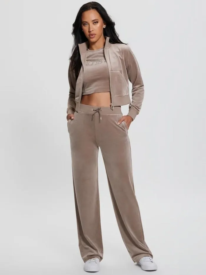 Women GUESS Jackets and Coats Eco Couture FullZip Sweatshirt Dunas
