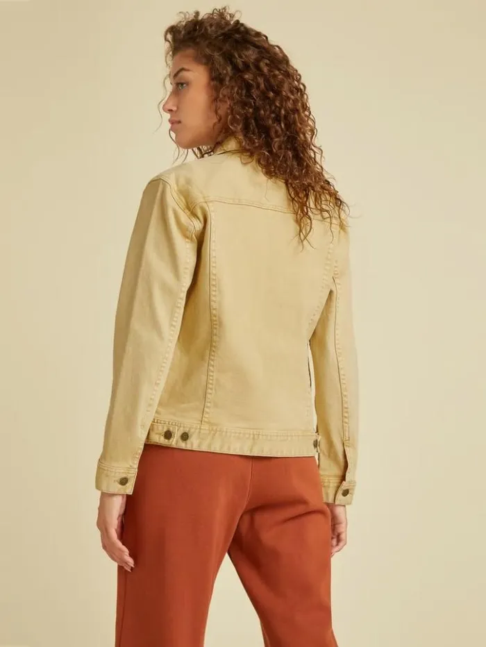 Women GUESS Jackets and Coats GUESS Originals Dyed Denim Jacket Go Vintage Tan Wash Women GUESS Jackets and Coats GUESS Originals Dyed Denim Jacket Go Vintage Tan Wash