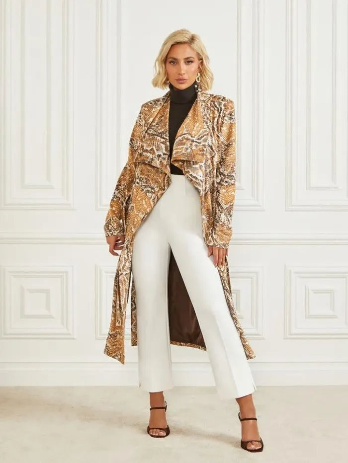 Women GUESS Jackets and Coats Hudson Snakeskin Printed CoverUp Secret Skin Print Women GUESS Jackets and Coats Hudson Snakeskin Printed CoverUp Secret Skin Print