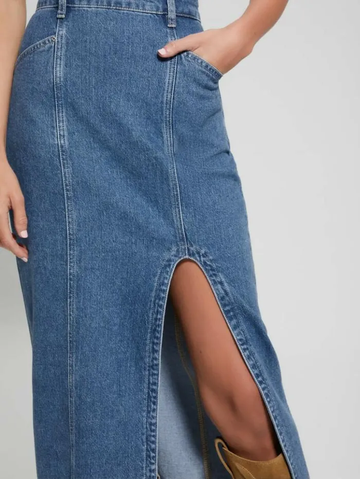 Women GUESS Jeans and Denim Charis Denim Skirt Oneroa