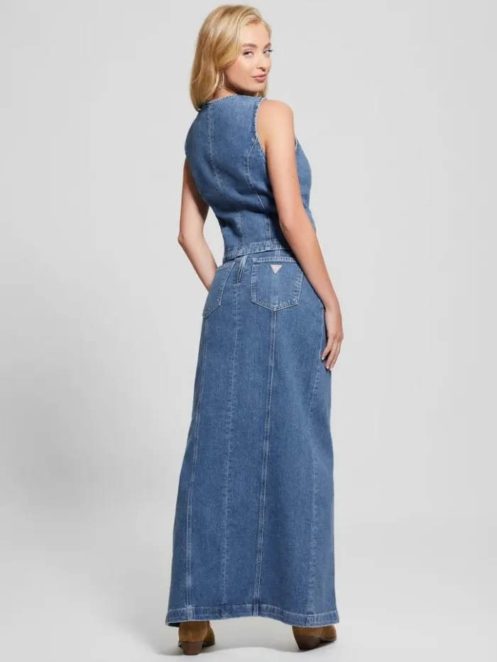 Women GUESS Jeans and Denim Charis Denim Skirt Oneroa