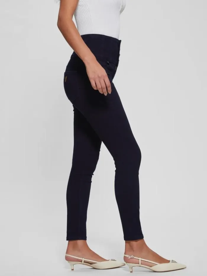 Women GUESS Jeans and Denim Corset Shape Up Jeans Tint yel