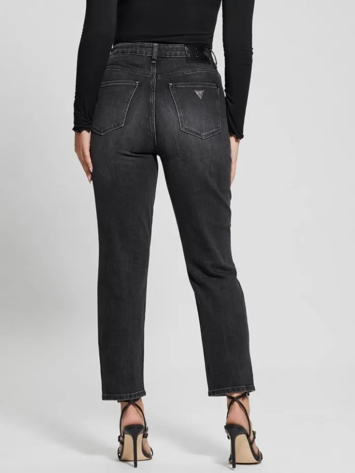 Women GUESS Jeans and Denim Eco Crystal RipandRepair Mom Jeans Authentic Net Women GUESS Jeans and Denim Eco Crystal RipandRepair Mom Jeans Authentic Net
