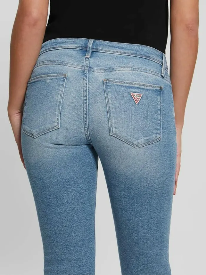 Women GUESS Jeans and Denim Eco Ryder LowRise Flare Jeans Cali Blues