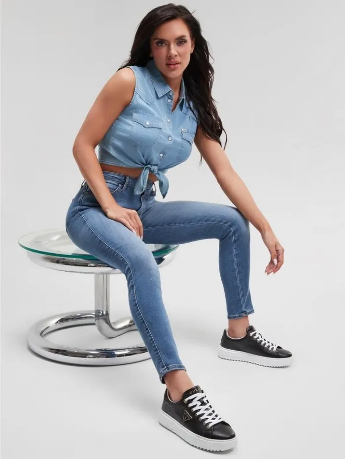 Women GUESS Jeans and Denim Eco Sexy Curve Jeans Alta Wash