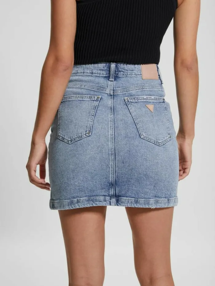 Women GUESS Jeans and Denim Eco Willow Denim Skirt Theatre