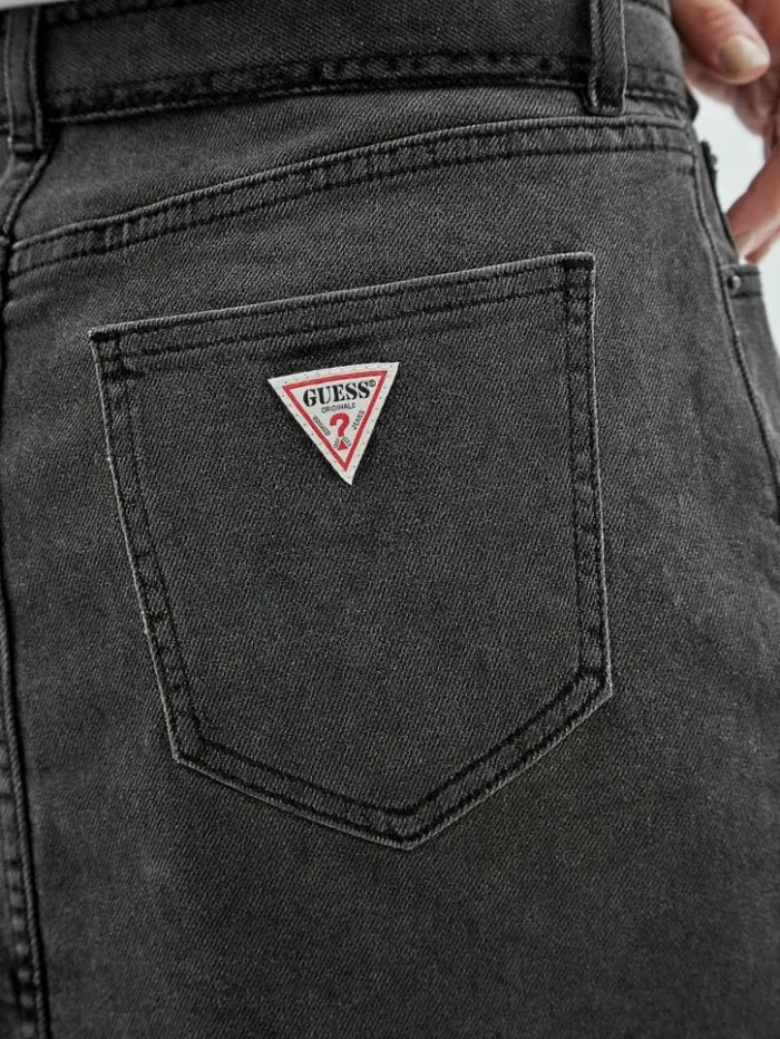 Women GUESS Jeans and Denim GUESS Originals Belted Denim Skirt Go Washed Grey Women GUESS Jeans and Denim GUESS Originals Belted Denim Skirt Go Washed Grey