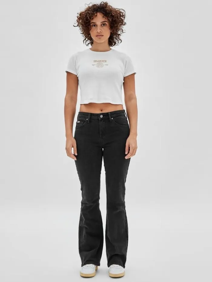 Women GUESS Jeans and Denim GUESS Originals Kit Bootcut Jeans Go Hyde Blk Wash Women GUESS Jeans and Denim GUESS Originals Kit Bootcut Jeans Go Hyde Blk Wash