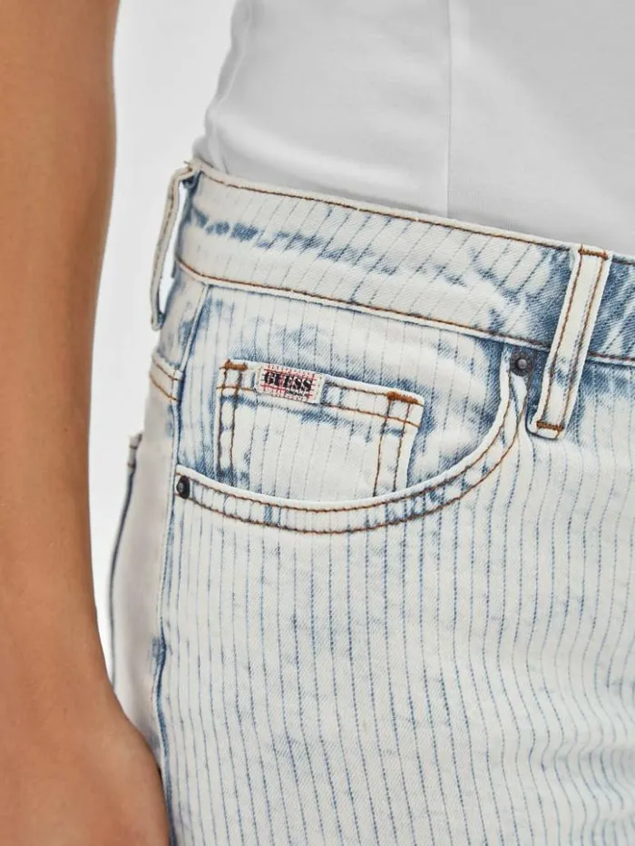 Women GUESS Jeans and Denim GUESS Originals Kit Bootcut Jeans Light Snow Wash Women GUESS Jeans and Denim GUESS Originals Kit Bootcut Jeans Light Snow Wash