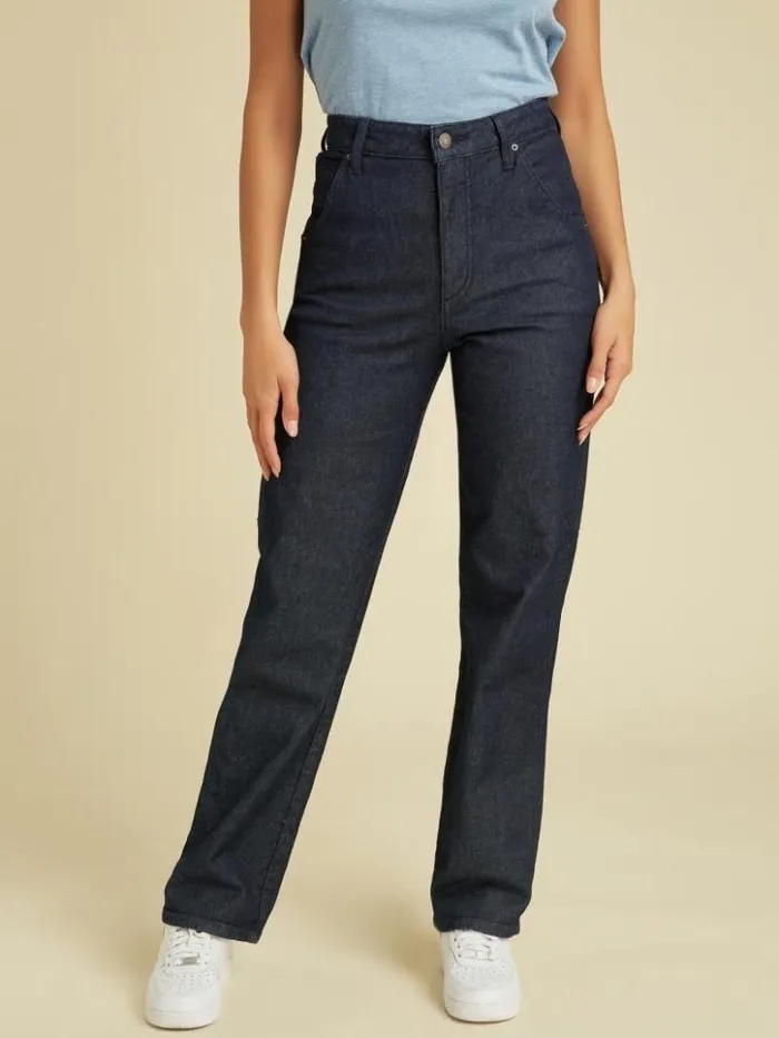 Women GUESS Jeans and Denim GUESS Originals Kit Carpenter Jeans Go Dark Rinse Wash