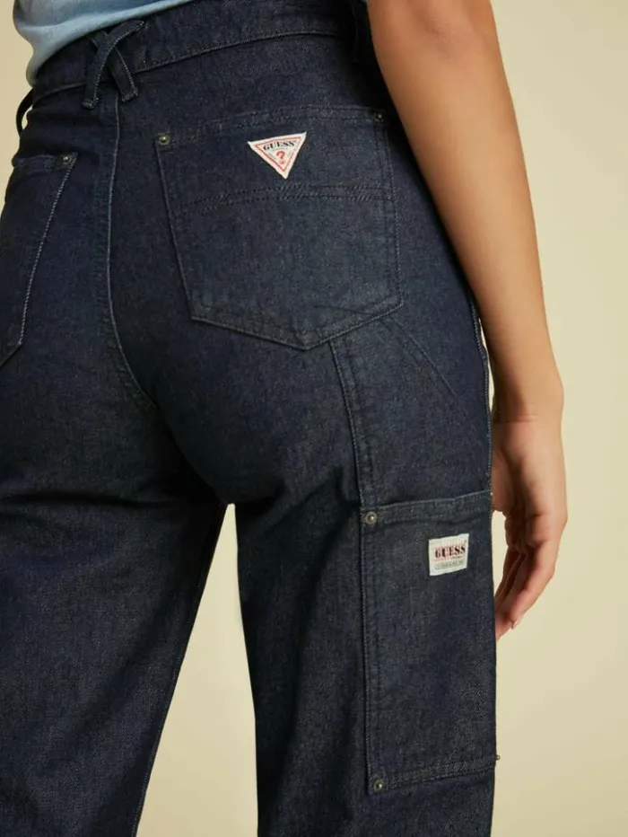 Women GUESS Jeans and Denim GUESS Originals Kit Carpenter Jeans Go Dark Rinse Wash Women GUESS Jeans and Denim GUESS Originals Kit Carpenter Jeans Go Dark Rinse Wash