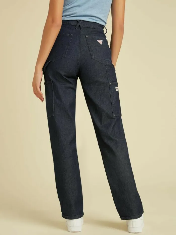 Women GUESS Jeans and Denim GUESS Originals Kit Carpenter Jeans Go Dark Rinse Wash Women GUESS Jeans and Denim GUESS Originals Kit Carpenter Jeans Go Dark Rinse Wash