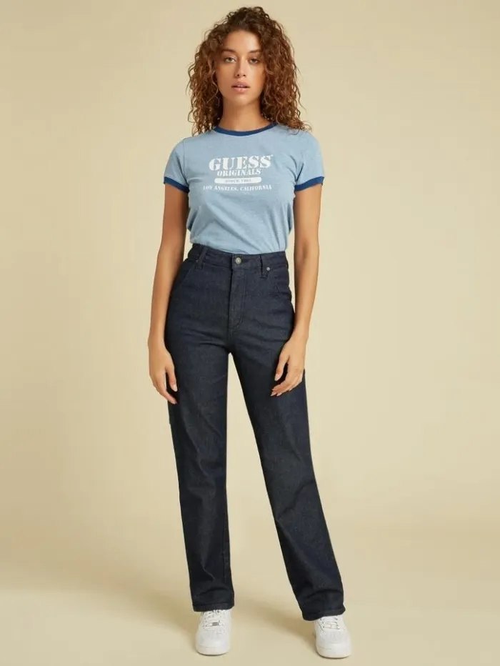 Women GUESS Jeans and Denim GUESS Originals Kit Carpenter Jeans Go Dark Rinse Wash Women GUESS Jeans and Denim GUESS Originals Kit Carpenter Jeans Go Dark Rinse Wash